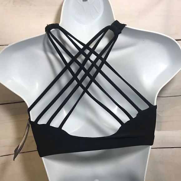 NEW! Onzie Chic Yoga Sports Bra Black Sz Small - Picture 7 of 11